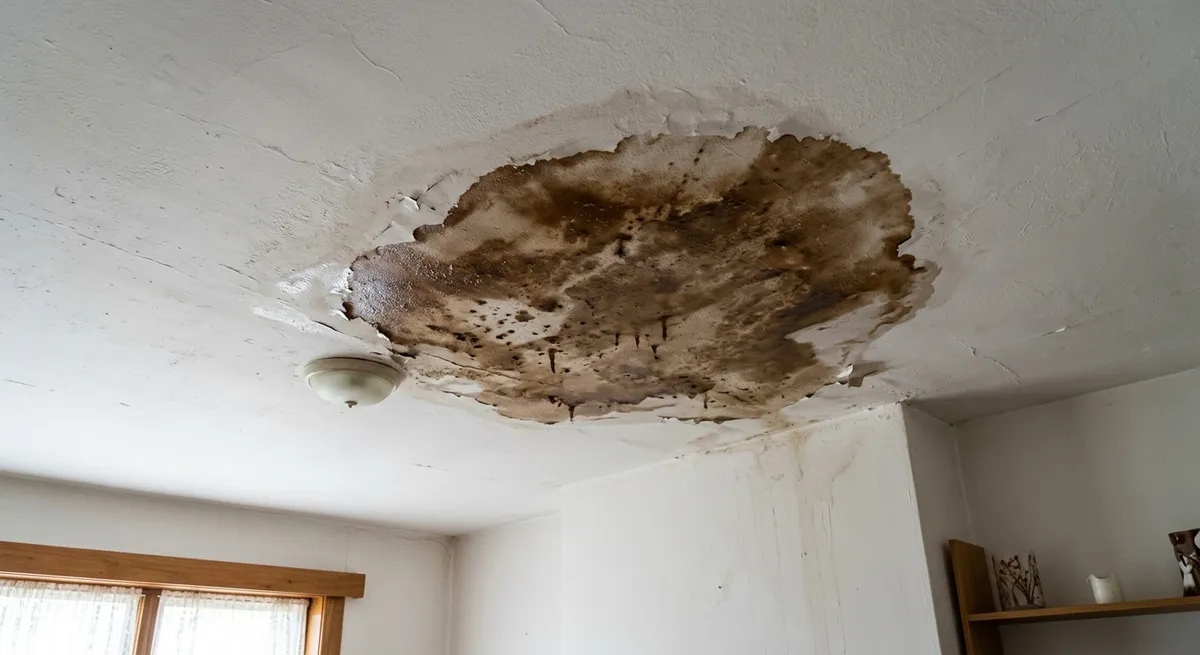 Fuite d'eau au plafond : nos techniques