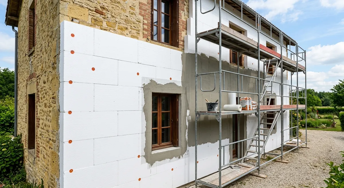 Isolation mur extérieur