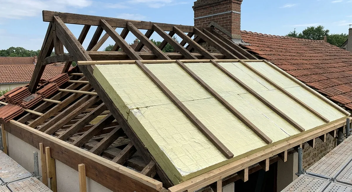 Toiture par l'extérieur