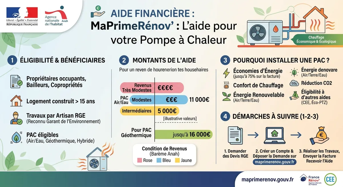 Aides financières PAC