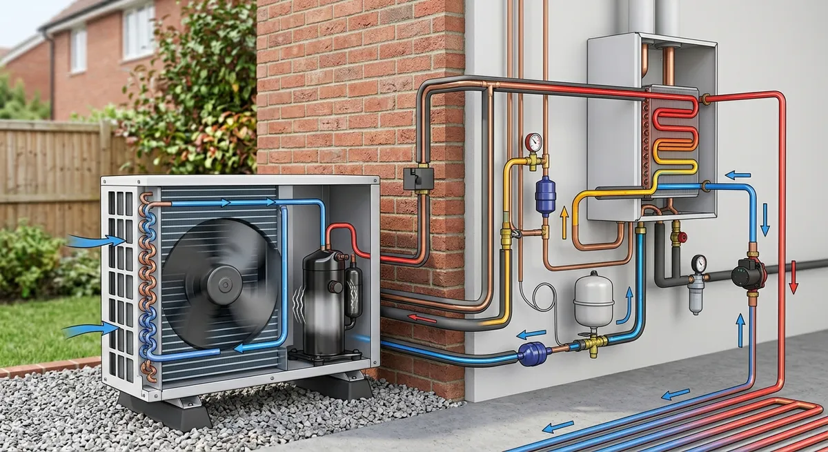 Fonctionnement PAC air-eau