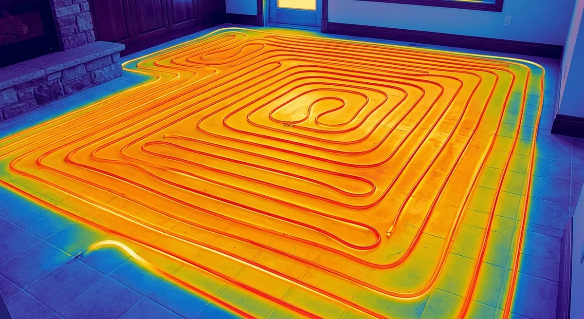 thermographie plancher chauffant