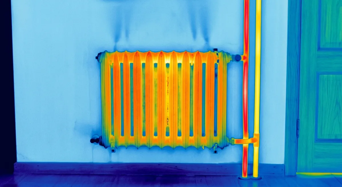 thermographie radiateur chauffage